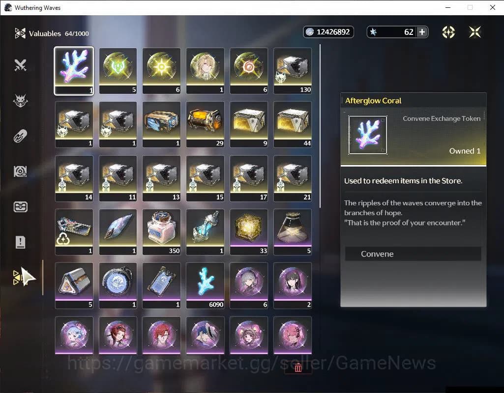 Wuthering Waves Accounts NA|UL 46|3 Limited| [Luuk Herssen RC 1,Galbrena,Sh image 4