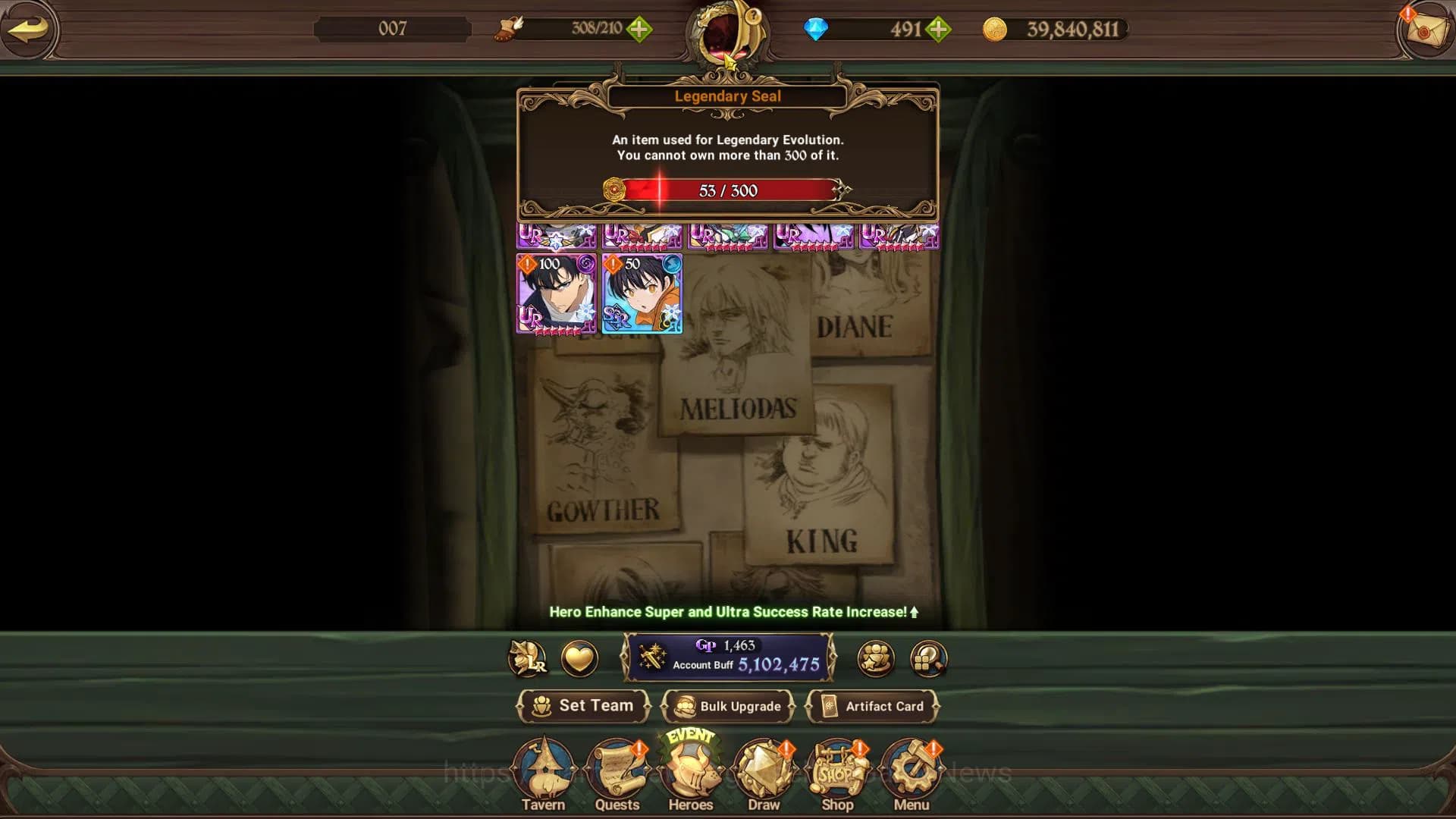 The Seven Deadly Sins: Grand Cross Accounts Asia|5,1M CC|491 Dm|3 LR+12 UR+Many Collab|Gowther image 4