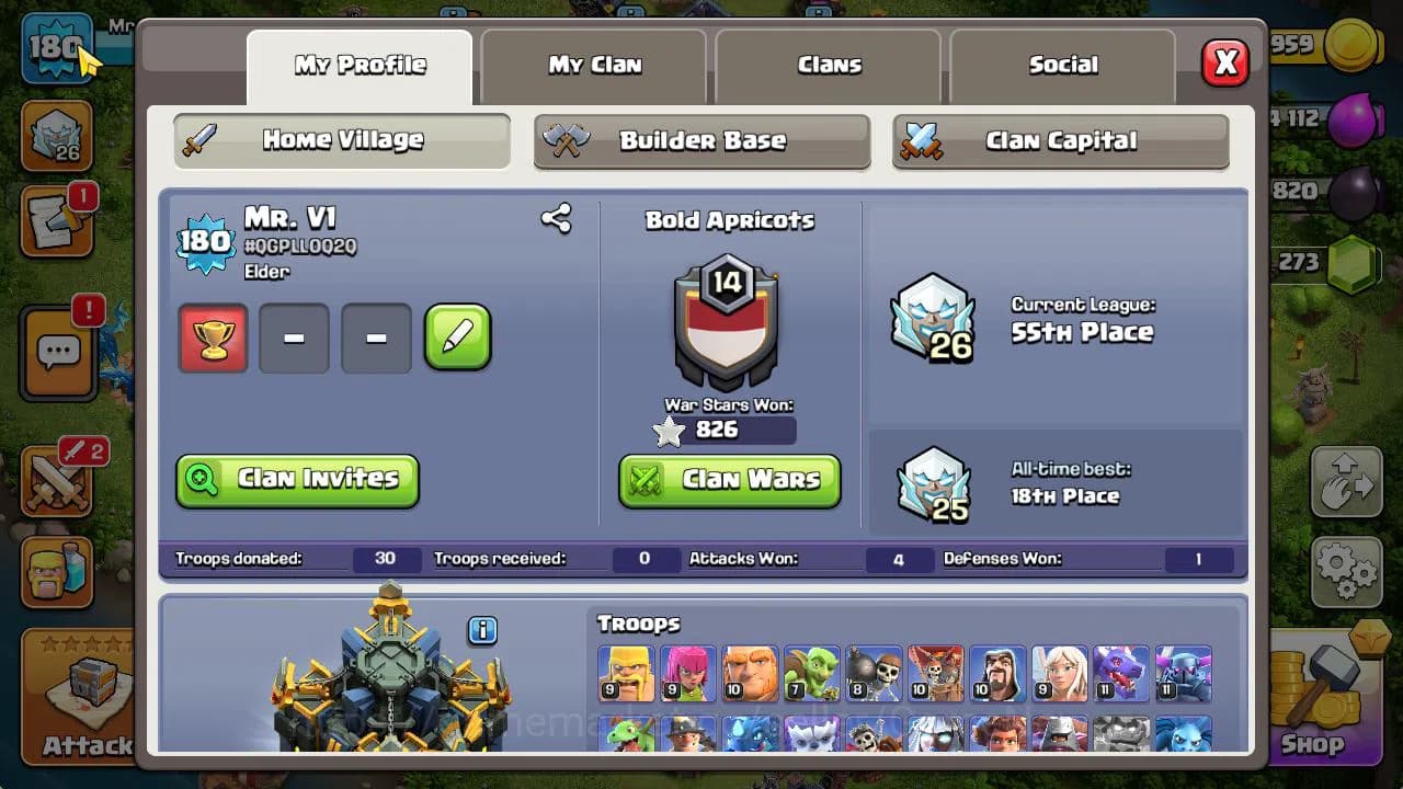 Clash of Clans Accounts TH 16-BH 9|LV 119|HH 10|BK 65,AQ 83,GW 46,MP 51,RC image 15