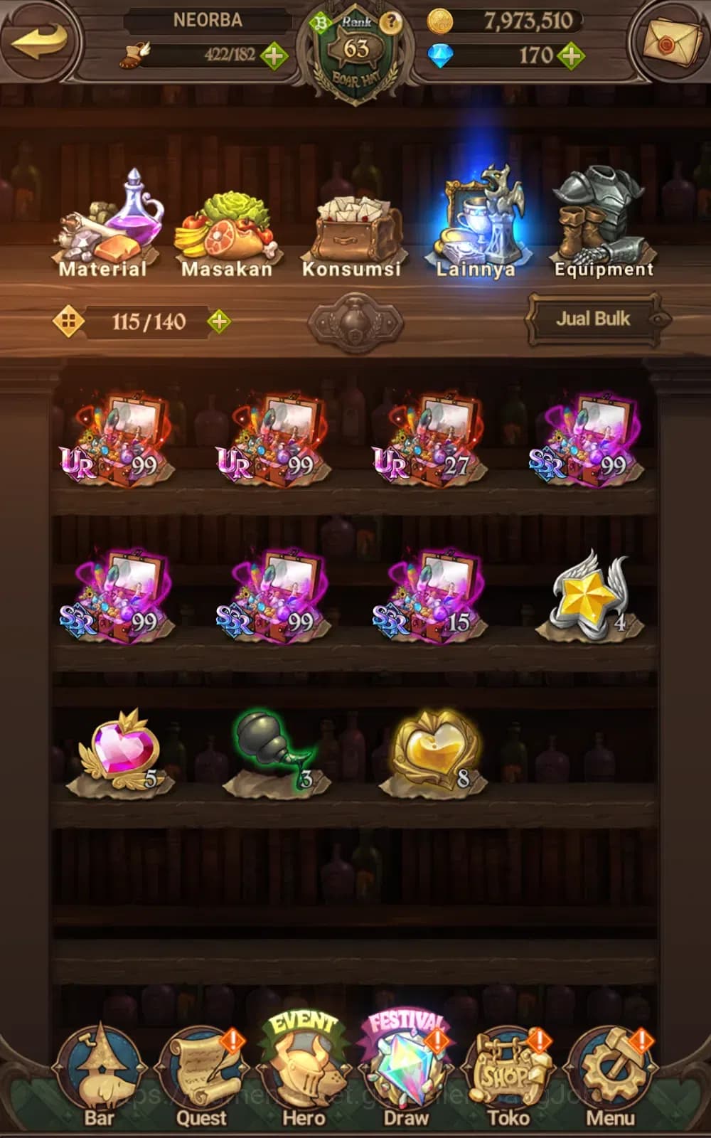 The Seven Deadly Sins: Grand Cross Accounts ASIA | 2.1M CC | Salos, Merlin Esca, Sabunak| Full image 5