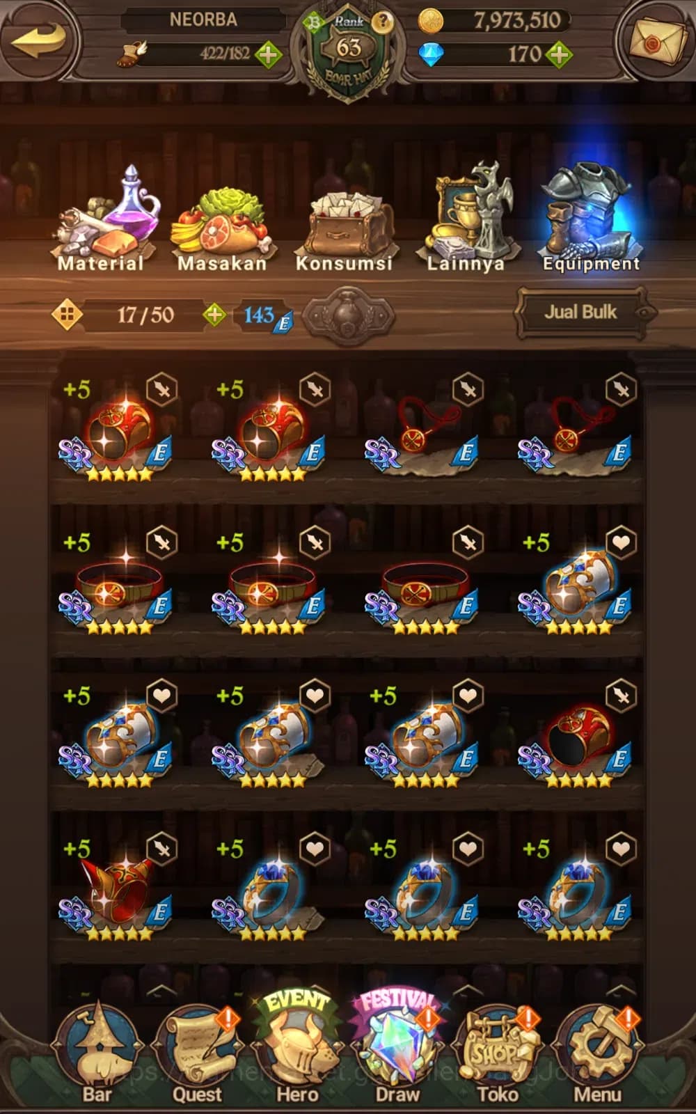 The Seven Deadly Sins: Grand Cross Accounts ASIA | 2.1M CC | Salos, Merlin Esca, Sabunak| Full image 6