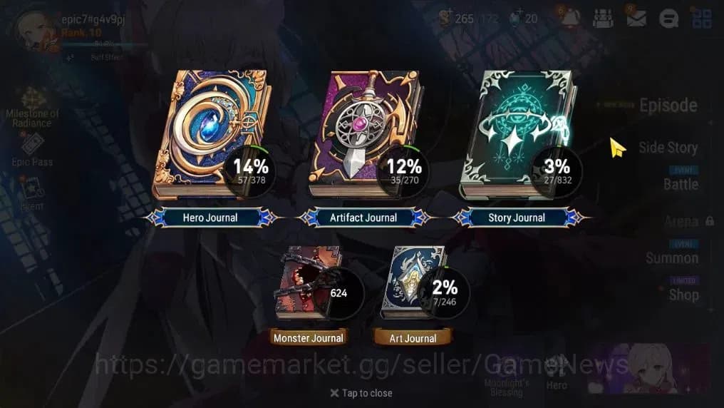 Epic Seven Accounts GLOBAL Unverif|2 ML(Salome,Abyssal yufine)+Cecilli image 4