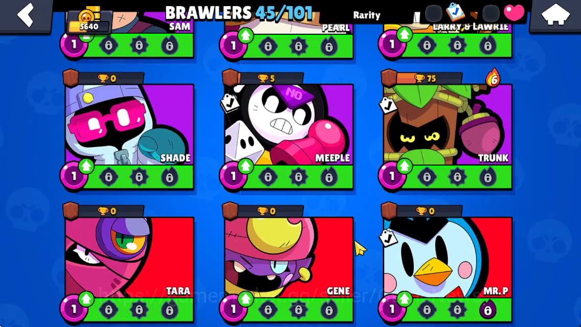 Brawl Stars Accounts 5640 Trophy|12K Bling|45 Brawler 5 MAX Lvl|2Myth [ image 7
