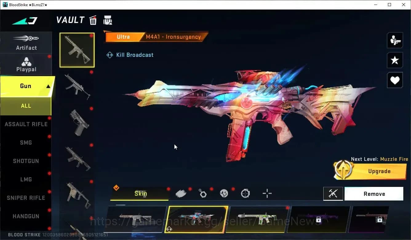 Blood Strike Accounts ASIA|16 ULTRA[Zero-Blood,Emma,JET,DeAgle,M4A1,URB, image 10