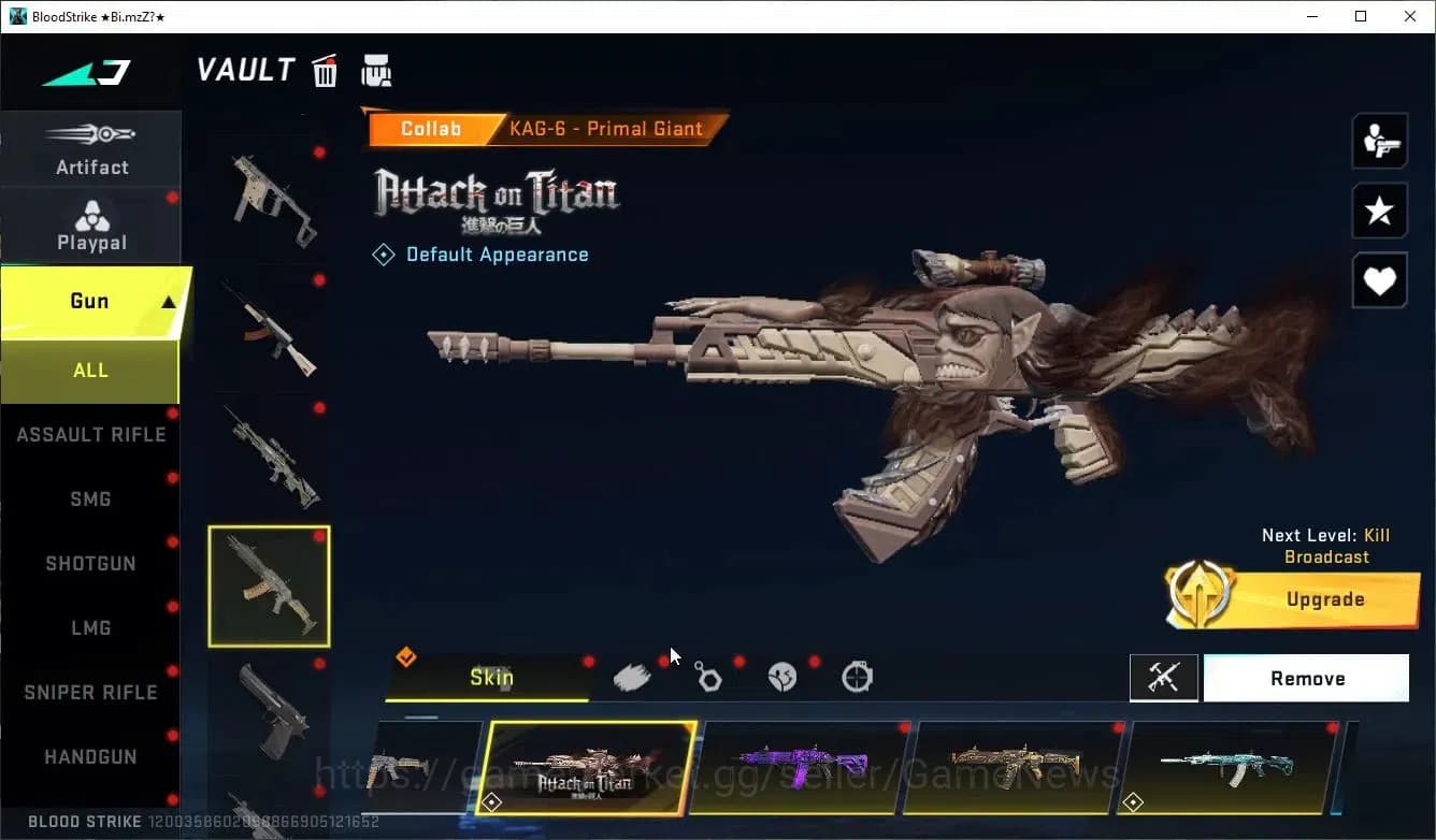 Blood Strike Accounts ASIA|16 ULTRA[Zero-Blood,Emma,JET,DeAgle,M4A1,URB, image 13