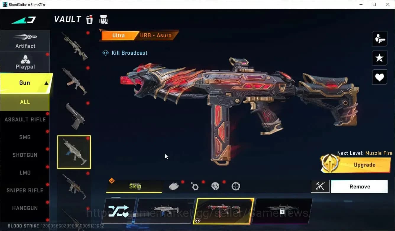 Blood Strike Accounts ASIA|16 ULTRA[Zero-Blood,Emma,JET,DeAgle,M4A1,URB, image 15