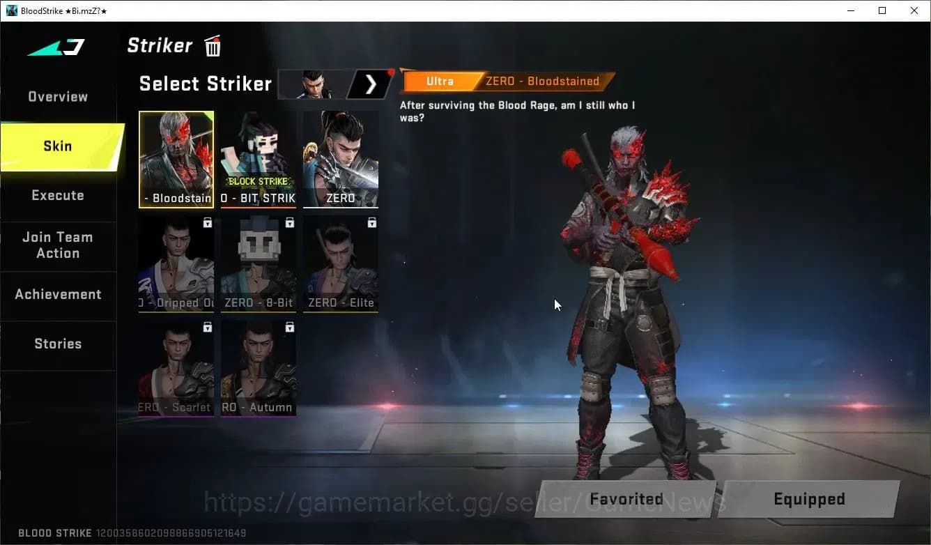 Blood Strike Accounts ASIA|16 ULTRA[Zero-Blood,Emma,JET,DeAgle,M4A1,URB, image 3