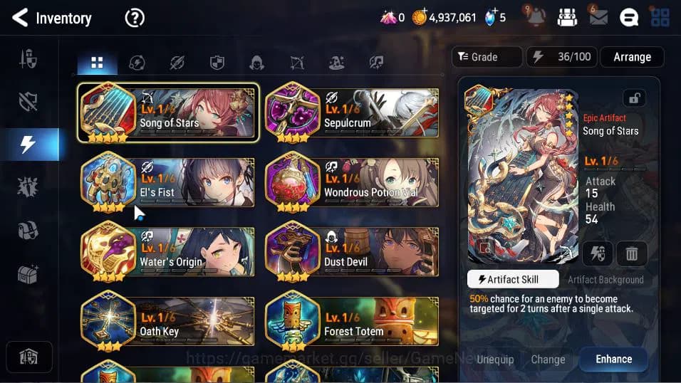Epic Seven Accounts Global Unverif|Starter|2 ML (Designer Lilibet,Sage image 12