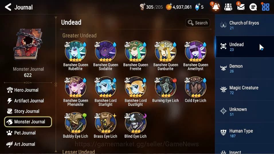 Epic Seven Accounts Global Unverif|Starter|2 ML (Designer Lilibet,Sage image 18