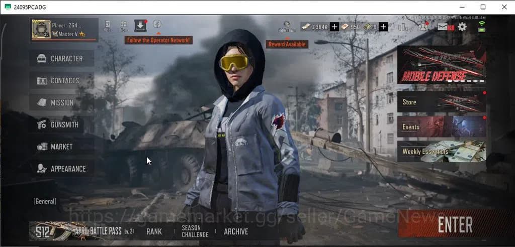 Arena Breakout Accounts MOBILE Lv30|SV 40,5M|CV 33M|Hazard AEK,QS AKS74U,G image 1