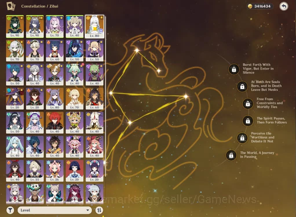 Genshin Impact Accounts ASIA|AR55|4Limited+2(*5Weapon)|Nefer,Lauma,Nahida, image 14