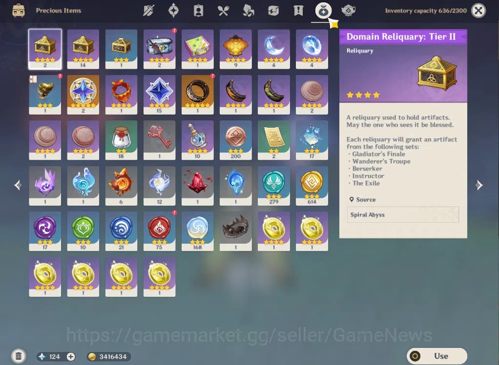 Genshin Impact Accounts ASIA|AR55|4Limited+2(*5Weapon)|Nefer,Lauma,Nahida, image 7