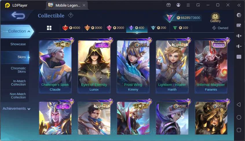 Mobile Legends: Bang Bang Accounts GLOBAL|Hero 101|Skin 209|Nexus Thamuz,ASP Layla,Pr image 12