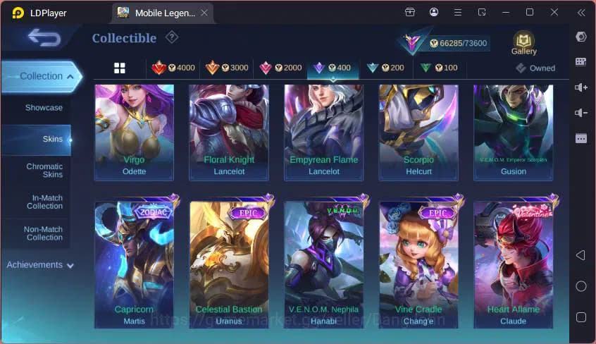 Mobile Legends: Bang Bang Accounts GLOBAL|Hero 101|Skin 209|Nexus Thamuz,ASP Layla,Pr image 13