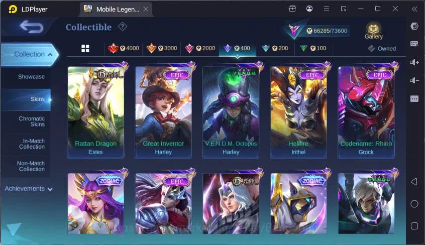 Mobile Legends: Bang Bang Accounts GLOBAL|Hero 101|Skin 209|Nexus Thamuz,ASP Layla,Pr image 14