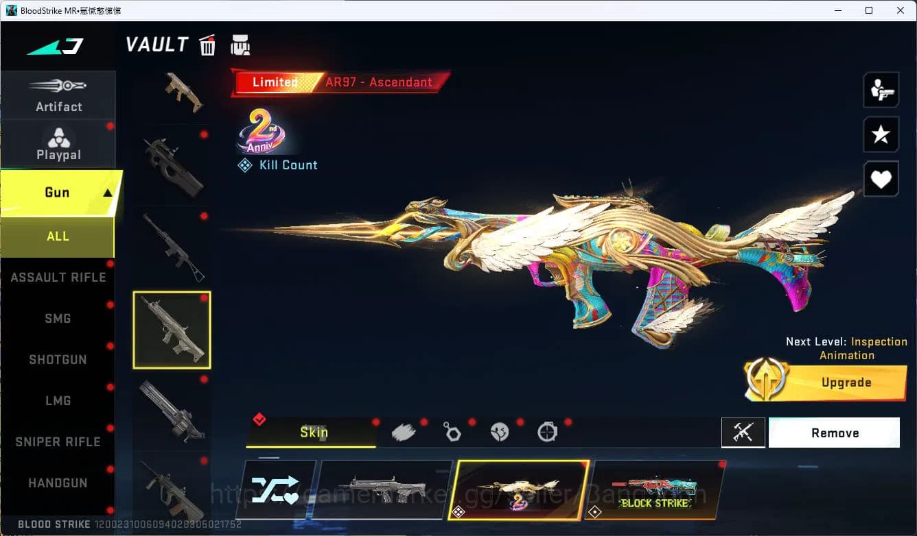 Blood Strike Accounts ASIA|ETERNAL=VOLT|COLLAB=AK47,SCAR,MCX,KAR98K,QBZ9 image 16