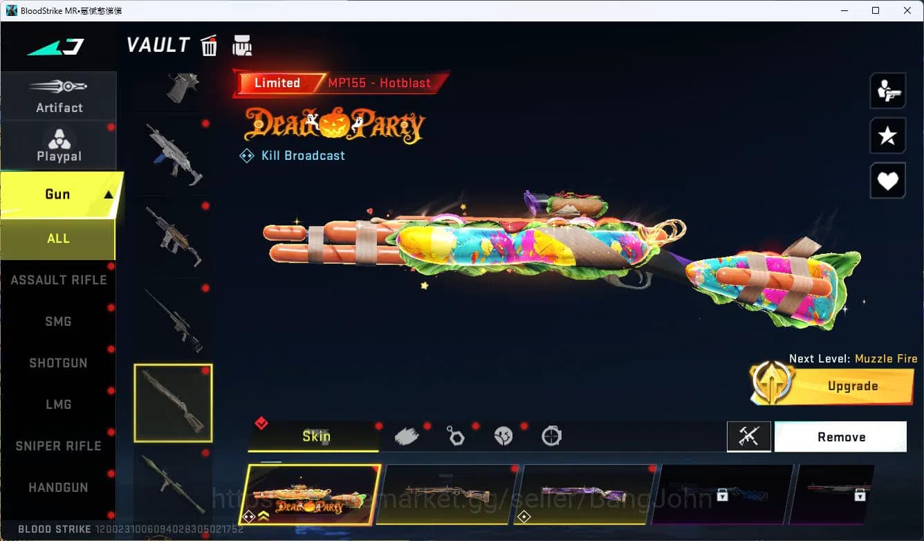 Blood Strike Accounts ASIA|ETERNAL=VOLT|COLLAB=AK47,SCAR,MCX,KAR98K,QBZ9 image 18