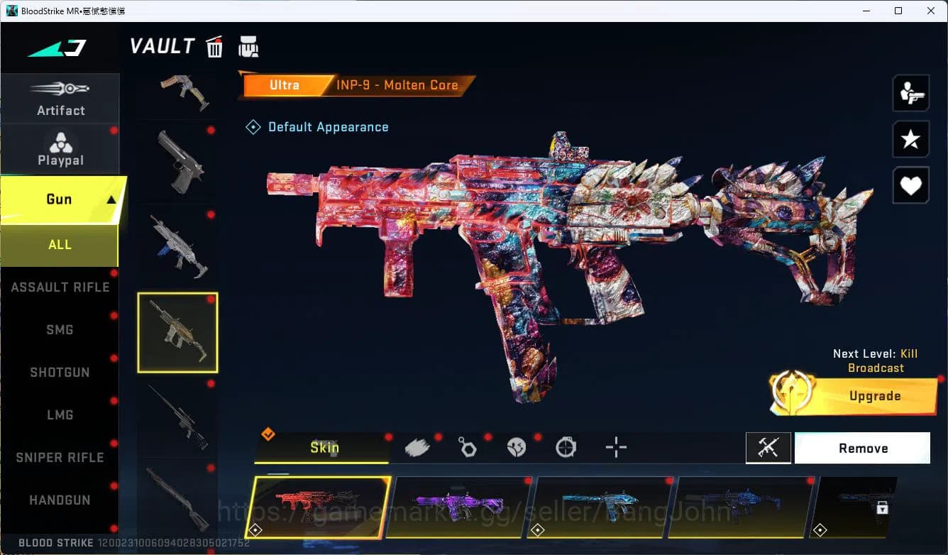 Blood Strike Accounts ASIA|ETERNAL=VOLT|COLLAB=AK47,SCAR,MCX,KAR98K,QBZ9 image 19