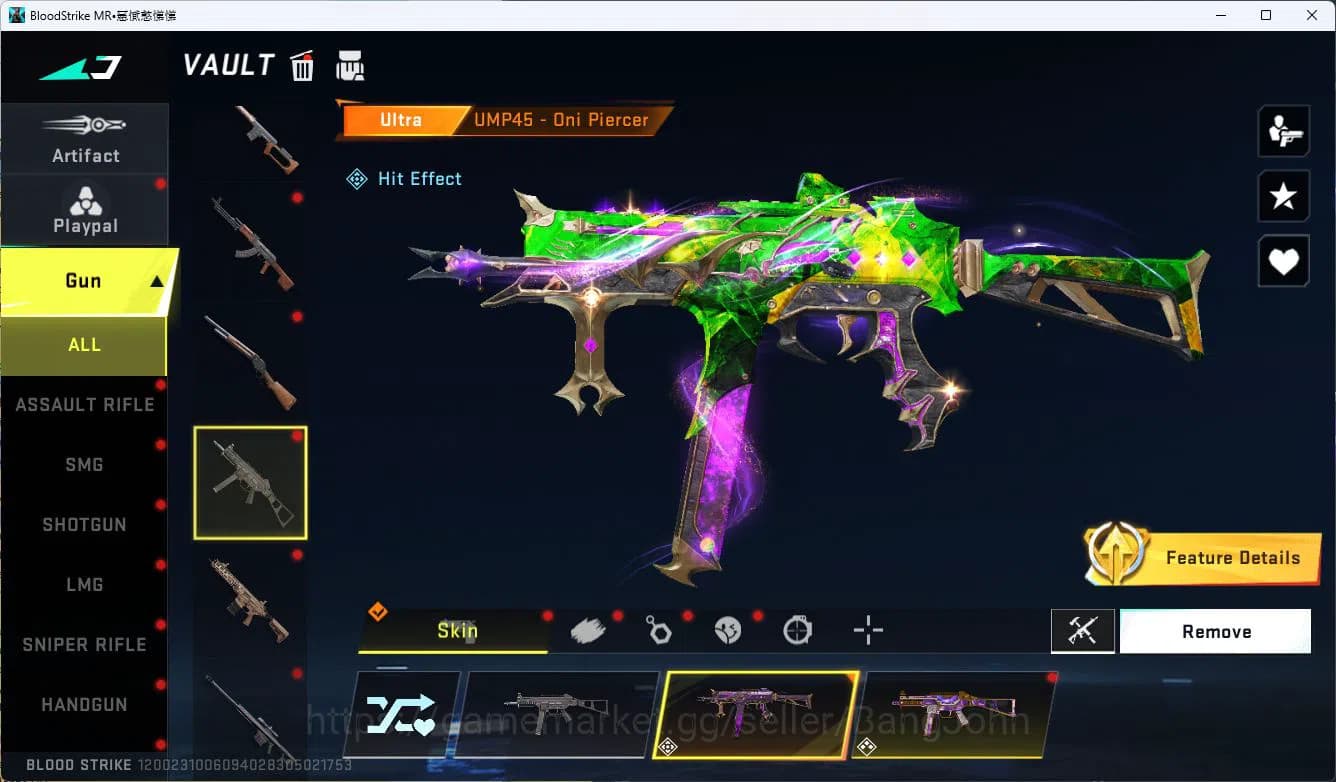 Blood Strike Accounts ASIA|ETERNAL=VOLT|COLLAB=AK47,SCAR,MCX,KAR98K,QBZ9 image 8