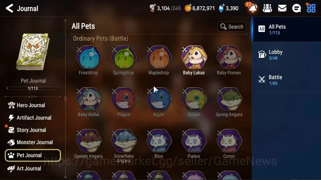 Epic Seven Accounts GLOBAL UNVERIF|4 ML(BArunka,DB Senya,Arcdem Shadow image 11