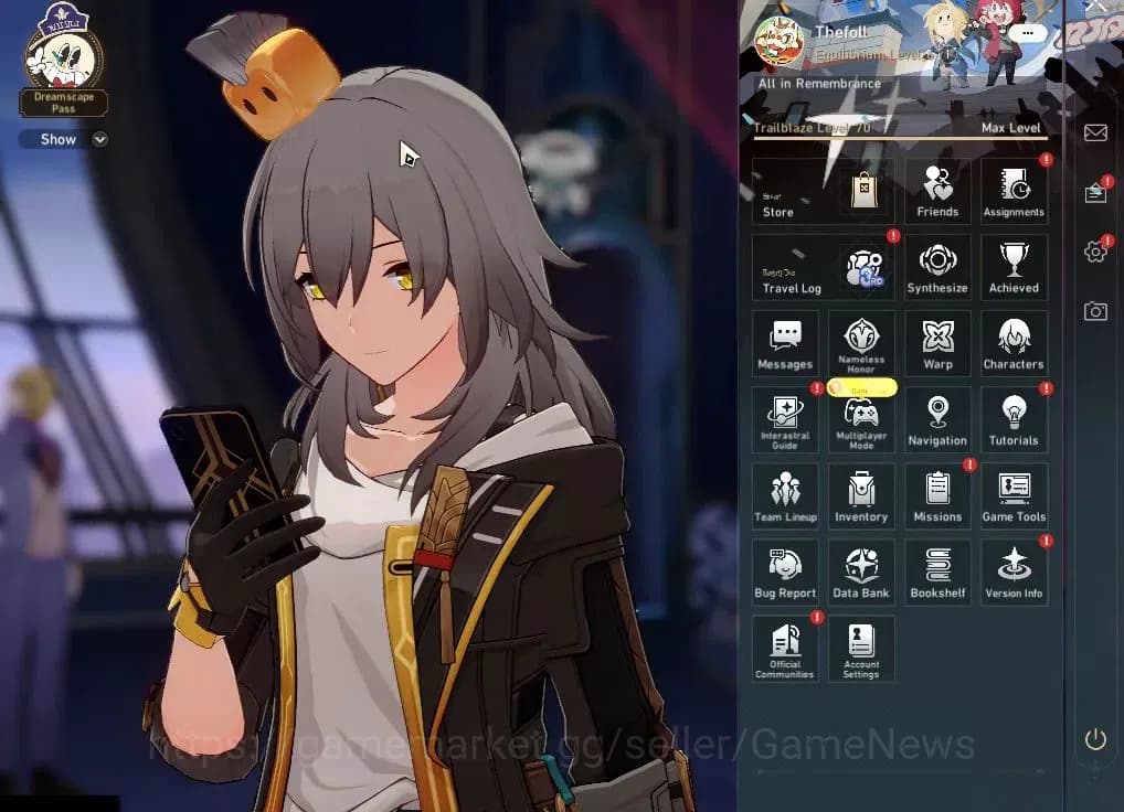 Honkai Star Rail Accounts Asia|TL 70|Casto Prem Team+3 Sign|15 Limited|[SW 9 image 1