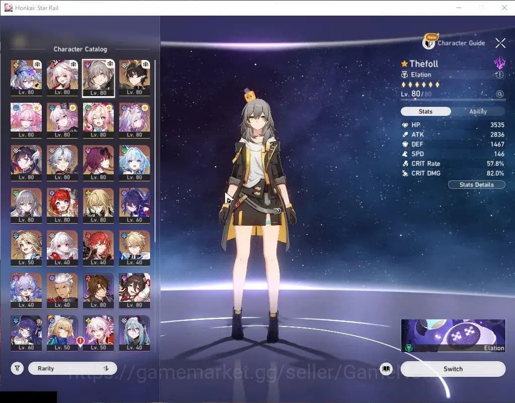 Honkai Star Rail Accounts Asia|TL 70|Casto Prem Team+3 Sign|15 Limited|[SW 9 image 4