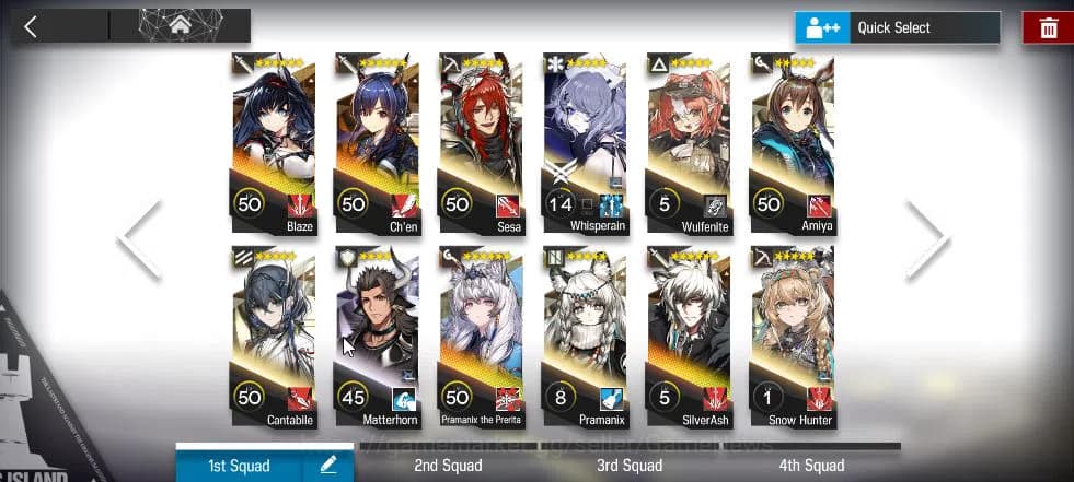 Arknights Accounts Lv 18 | 58 OP+2 Skin | 5 Char *6 |Parmanix The Pre image 6