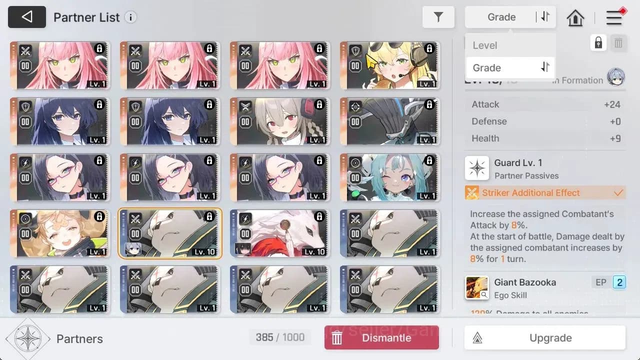 Chaos Zero Nightmare Accounts GLOBAL Lv53|8 SSR[Heidemarie,Diana,Nine,Cizuru,Ver image 6