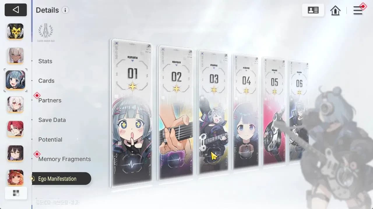 Chaos Zero Nightmare Accounts GLOBAL Lv53|8 SSR[Heidemarie,Diana,Nine,Cizuru,Ver image 8