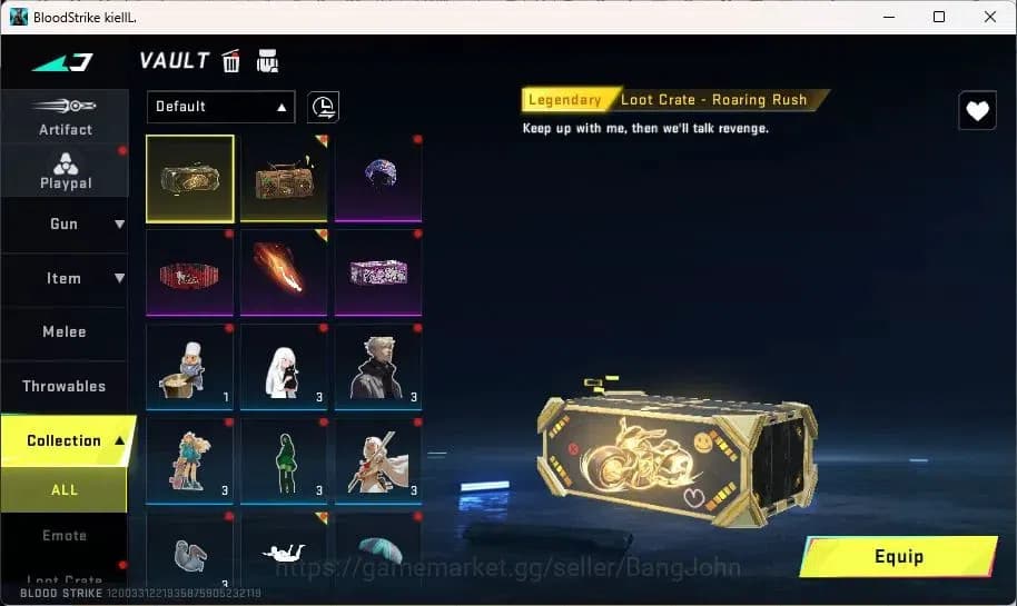 Blood Strike Accounts SIA | Eternal: Desert Eagle | 3 7DS guns | 1 TR ch image 16