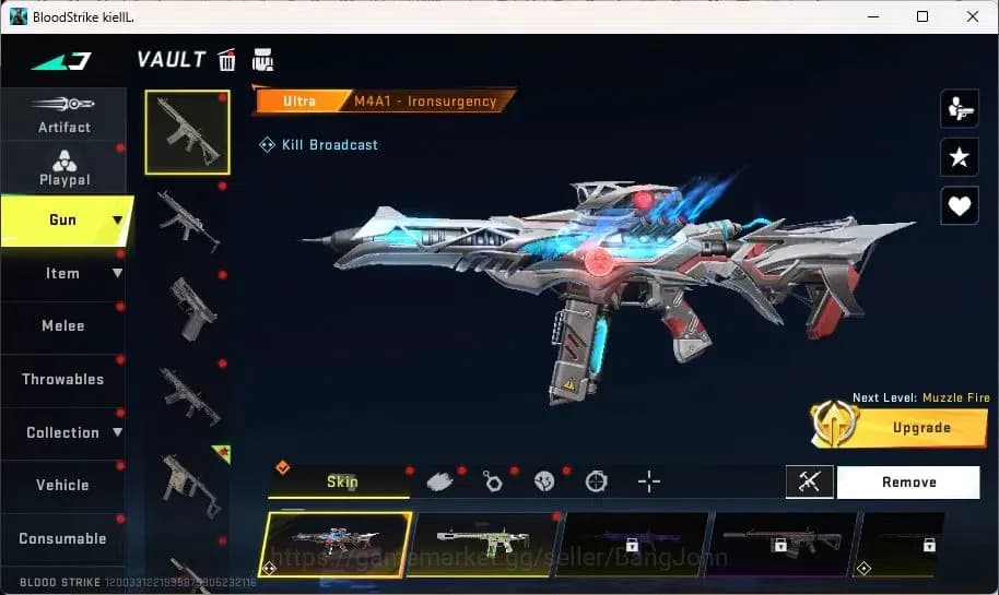 Blood Strike Accounts SIA | Eternal: Desert Eagle | 3 7DS guns | 1 TR ch image 7