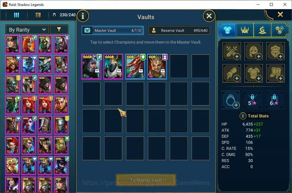 Raid: Shadow Legends Accounts Lv46 1,3M Power|1 Mythic(Siegfrund)|27 Legend(Ninj image 5
