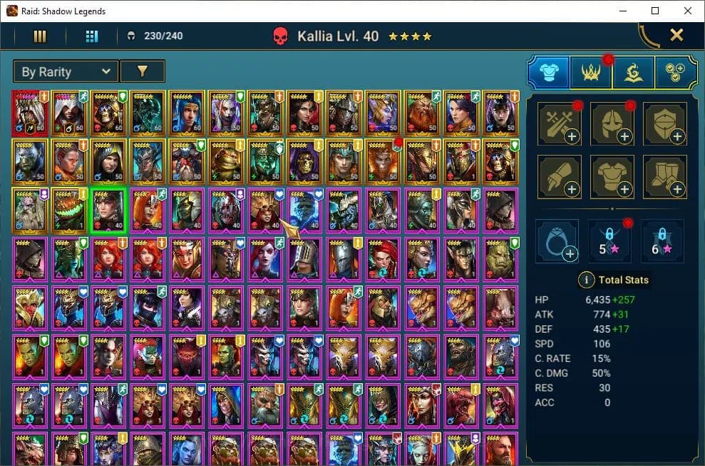 Raid: Shadow Legends Accounts Lv46 1,3M Power|1 Mythic(Siegfrund)|27 Legend(Ninj image 7