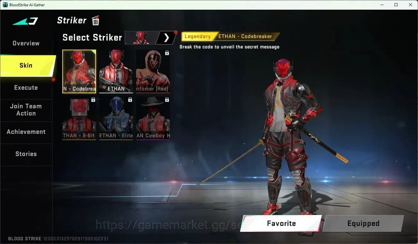 Blood Strike Accounts ASIA | Limited URB-Evolved Viper | 10 Legendary Sk image 4