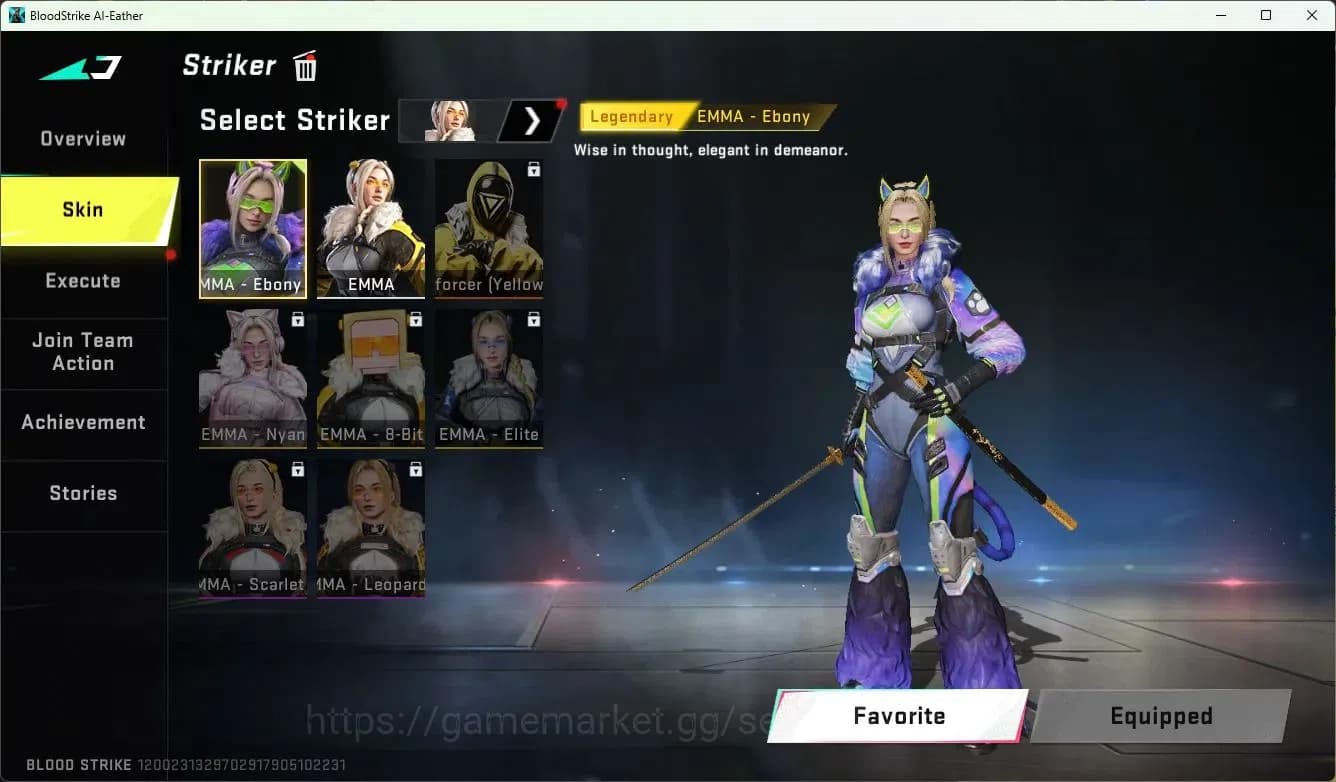 Blood Strike Accounts ASIA | Limited URB-Evolved Viper | 10 Legendary Sk image 5