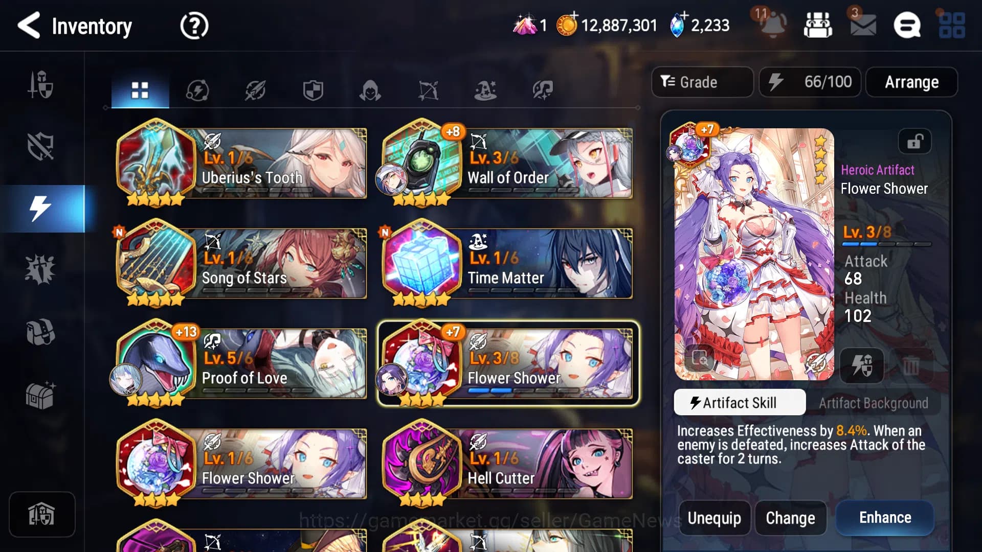 Epic Seven Accounts GLOBAL Unverif|Best ML|6 ML(Shepherd Dark Diane,WO image 7