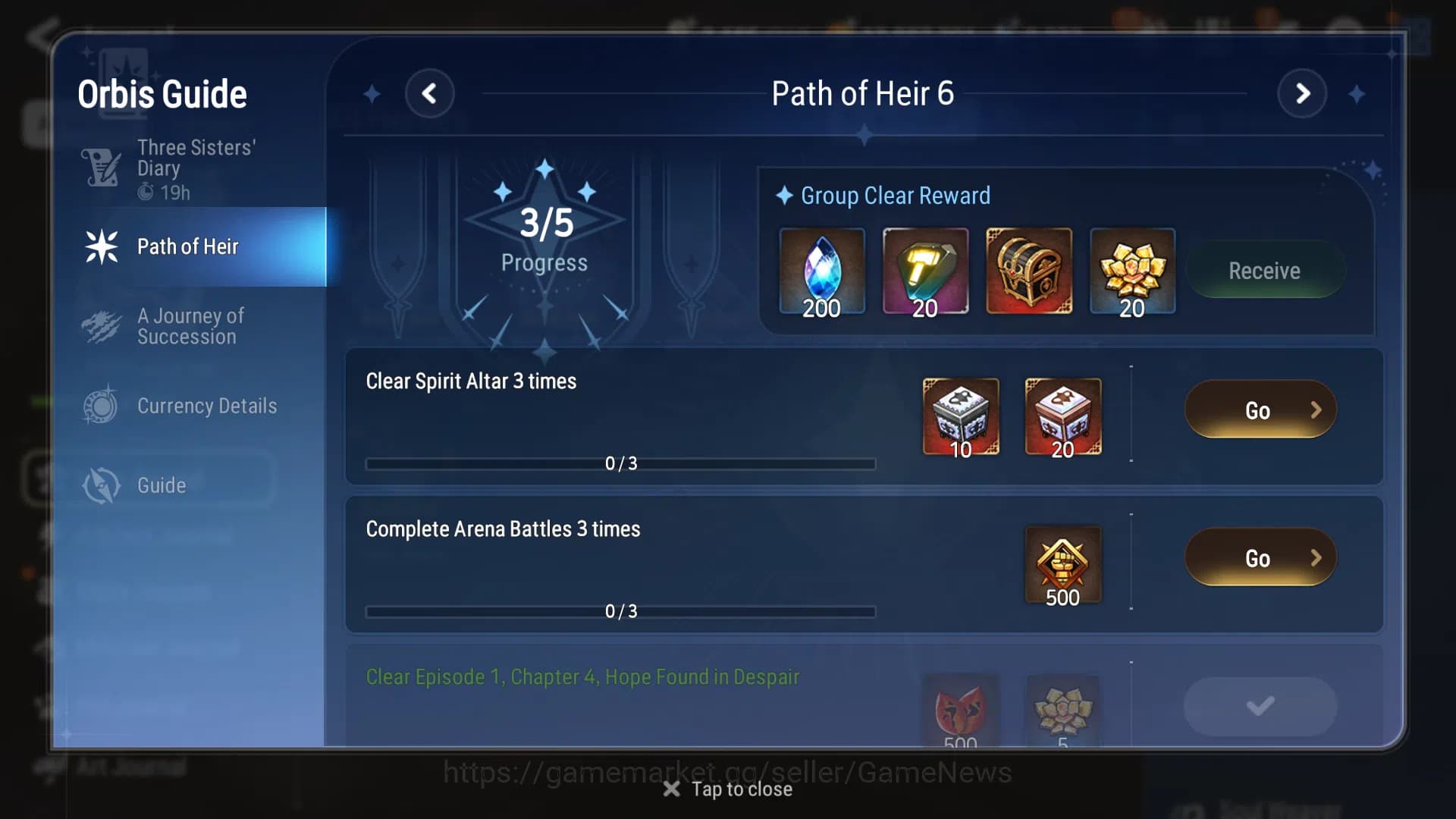 Epic Seven Accounts GLOBAL Unverif|Best ML|6 ML(Shepherd Dark Diane,WO image 9