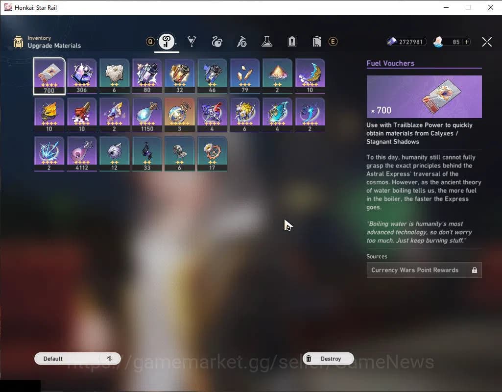 Honkai Star Rail Accounts ASIA|TL 15|1 Golden Companion Spirit|3 Limited|Spa image 10