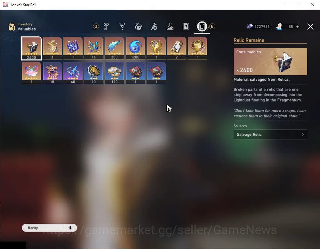 Honkai Star Rail Accounts ASIA|TL 15|1 Golden Companion Spirit|3 Limited|Spa image 6