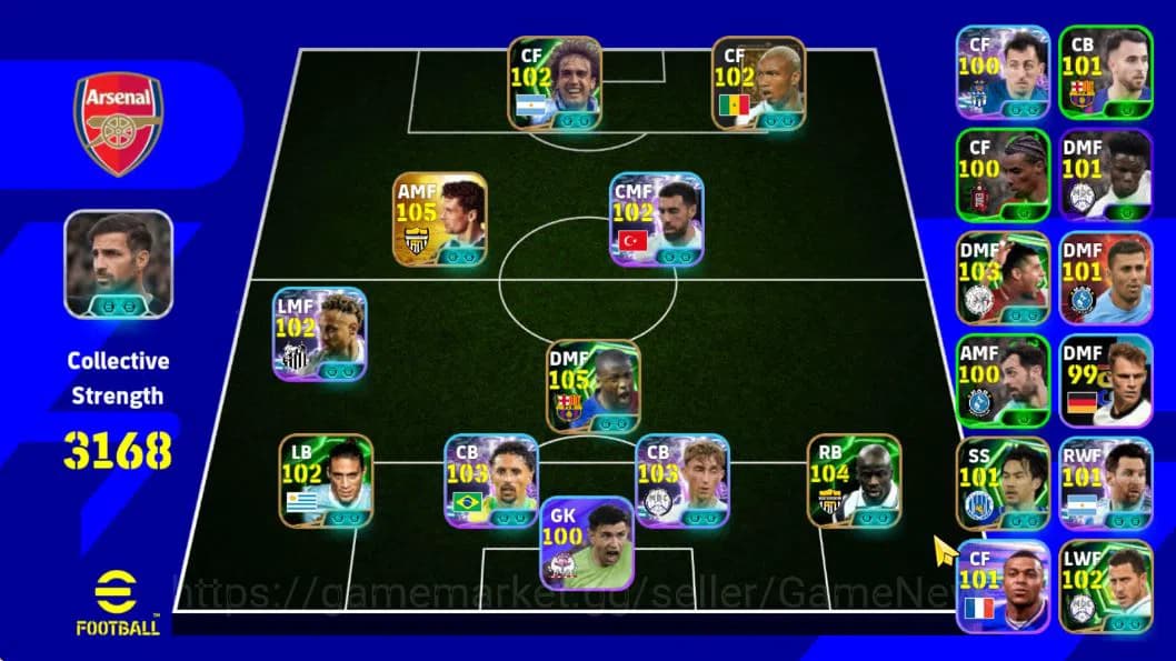 eFootball Accounts Mobile|Roberto Baggio(Momentum Dribbling),Yaya Tao image 2