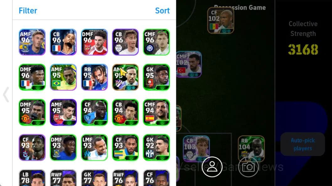 eFootball Accounts Mobile|Roberto Baggio(Momentum Dribbling),Yaya Tao image 3