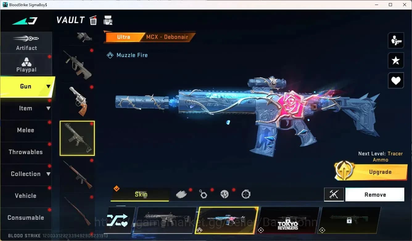 Blood Strike Accounts ASIA | 3 7DS GUN: KAG-6,Kar98k,QBZ95|7DS EMMA|2 Li image 12