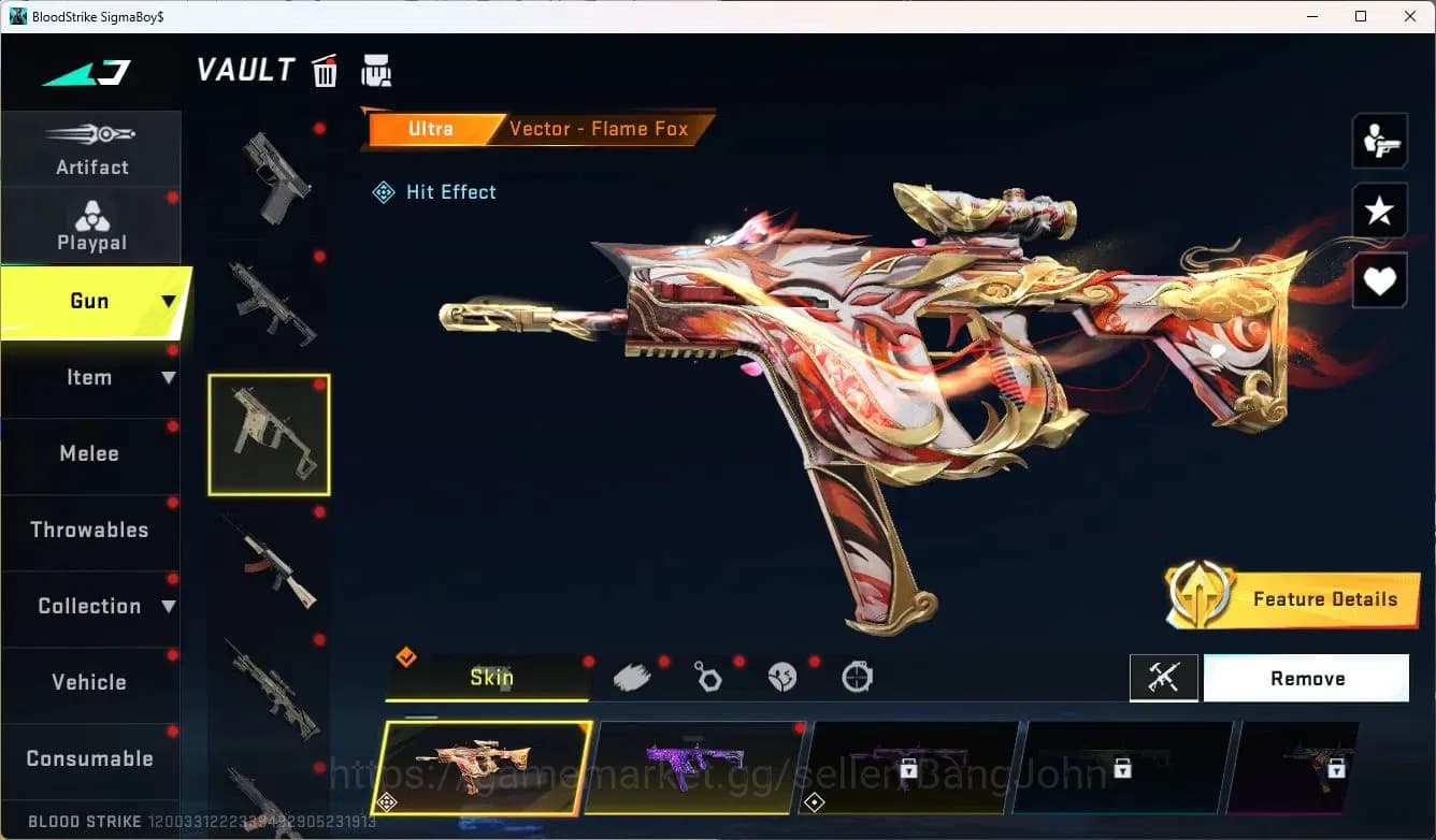 Blood Strike Accounts ASIA | 3 7DS GUN: KAG-6,Kar98k,QBZ95|7DS EMMA|2 Li image 8