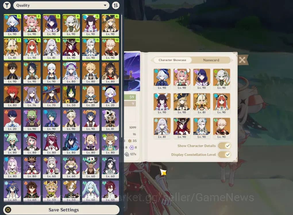 Genshin Impact Accounts ASIA|AR59|PreamTeam Neuvilete,Varesa|15Limit+7(*5W image 2