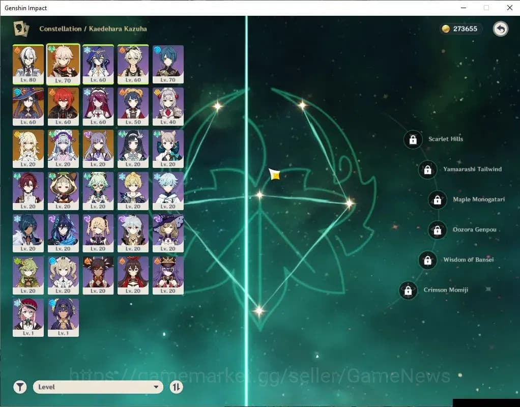 Genshin Impact Accounts ASIA|AR 47|2 Limit+1(*5WeP)|Arlecchino+Sign,Kazuha image 5