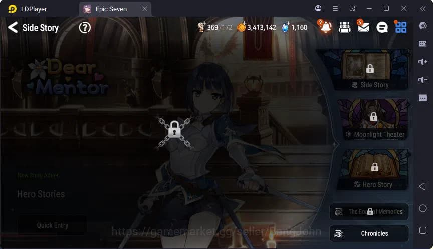 Epic Seven Accounts Global Unverif | 1 ML | (Tieria,vildred,Verinika,T image 11