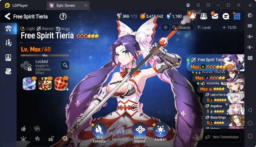 Epic Seven Accounts Global Unverif | 1 ML | (Tieria,vildred,Verinika,T image 14