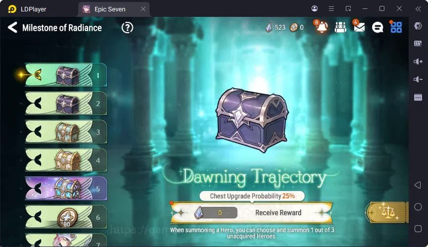 Epic Seven Accounts Global Unverif | 1 ML | (Tieria,vildred,Verinika,T image 3