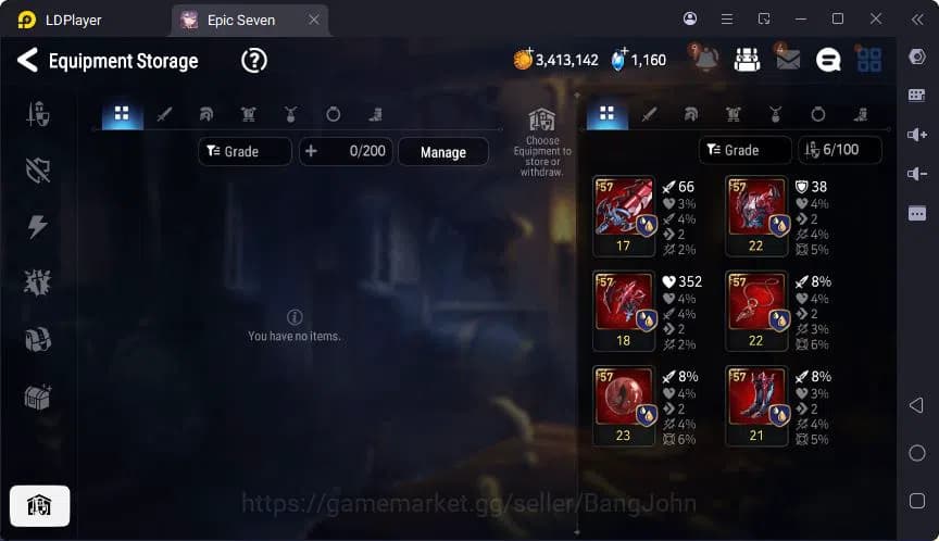 Epic Seven Accounts Global Unverif | 1 ML | (Tieria,vildred,Verinika,T image 6