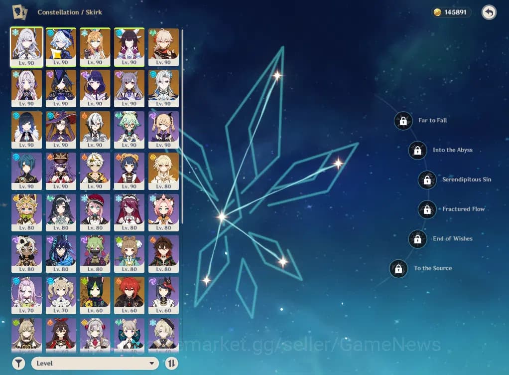 Genshin Impact Accounts ASIA|AR59|PreamTeam Skrik,Neuvillette|11Limited+7( image 3